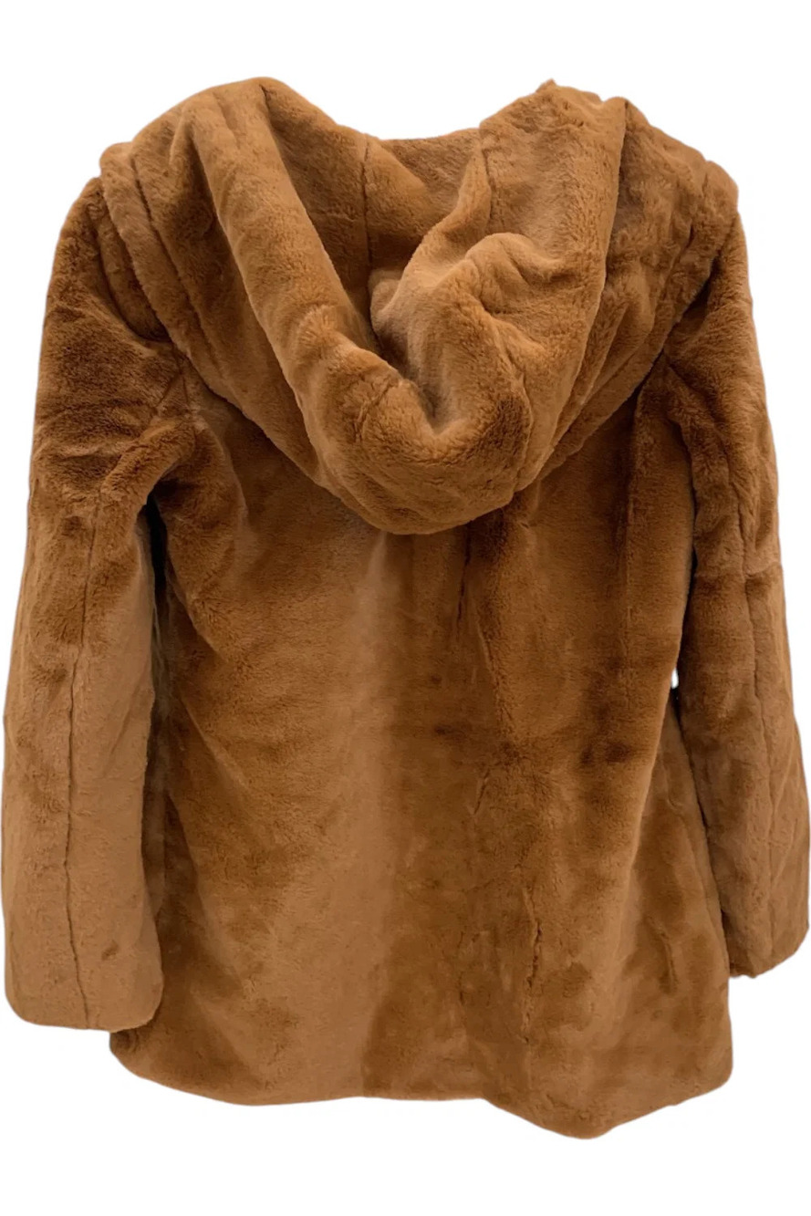 NVLT Multicolor Faux Fur Jacket Brown - Regular - Picture 2 of 2